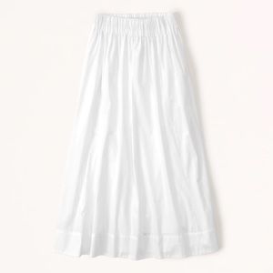 Abercrombie Resort Volume Maxi Skirt